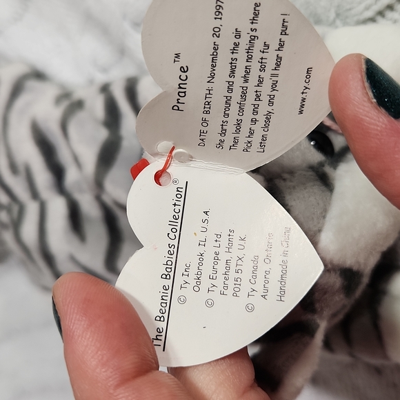 🕸Vintage Ty Beanie Baby "Prance" 1997 P.V.C Pellets - Picture 7 of 11